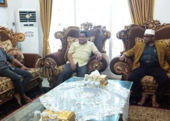 Anggota DPD RI Abu Bakar Jamalia (ABJ) sambangi kediaman Mantan Gubernur Jambi, Hasan Basri Agus (HBA)