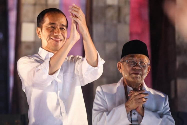 Jokowi-Ma'ruf. [Kompas]